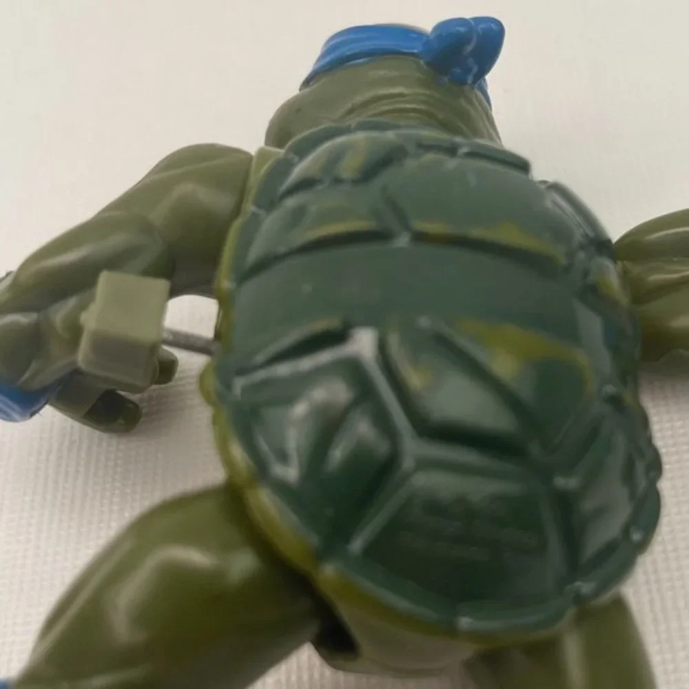 TMNT Ninja Turtles 1990 Sword Slicin Leo Wacky Action Leonardo Playmates Vintage
